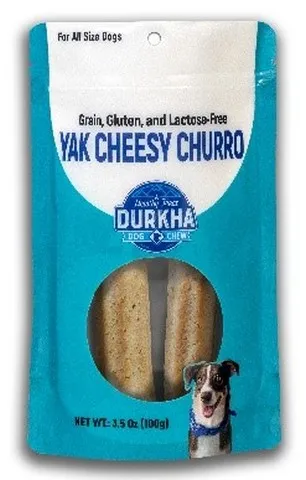 1ea 3.5oz Durkha Yak Cheesy Churro - Treats